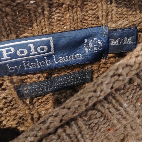 Vintage Ralph Lauren Cable Knit Sweater - Picture 2 of 7